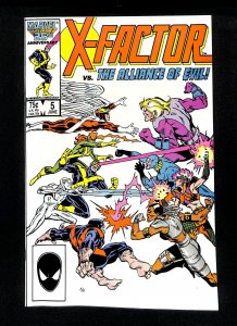 X-Factor (1986) #5 1st Apocalypse Cameo!
