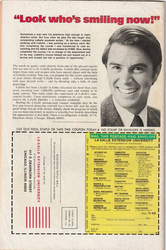 The Son Of Satan # 1  FN- Marvel 1975 9p UK Version [Y2]