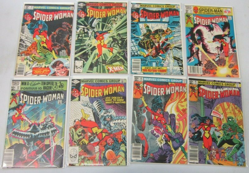 Spider-Woman from:#9-48 27 difference avg 6.0 FN (1978-83)