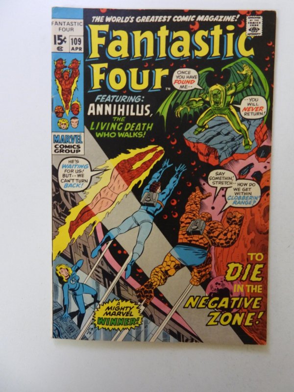 Fantastic Four #109 (1971) FN/VF condition