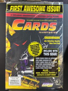 Cards Illustrated Magazine #1 - Shadowhawk cover SEALED (Abel Sandman Card)