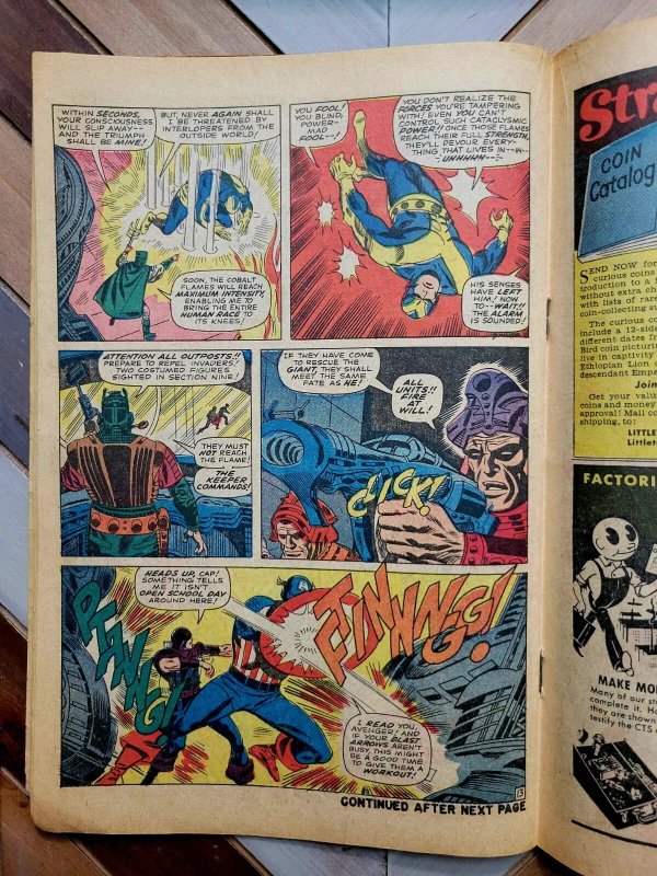 AVENGERS #31 GD/VG 3.0 (Marvel 1966) Battle vs. THE KEEPER Cover by DON HECK