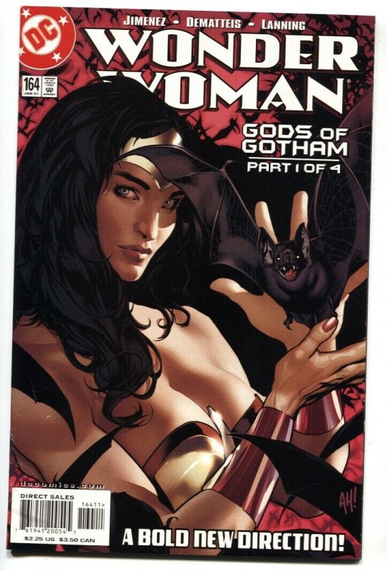 Wonder Woman #164-Adam Hughes cover 2001 DC comic book