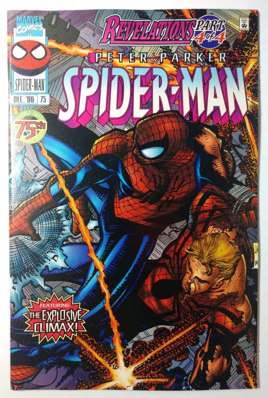 Spider-Man #75 (9.4, 1996) Death of Ben Reilly