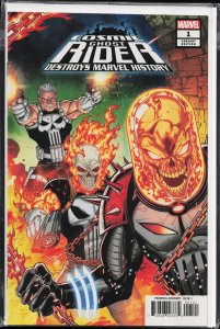 Cosmic Ghost Rider Destroys Marvel History #1 Lim Cover (2019) Cosmic Ghost R...