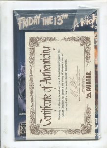 TEXAS CHAINSAW MASSACRE: THE GRIND #1 (SEALED) PLATINUM-SIGNED BY PULIDO!