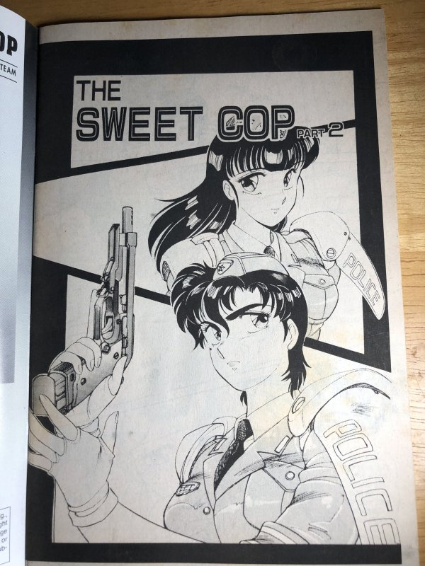 S.W.E.E.T. Cop #2 (1993) Softcel Pictures Presents Graphic Visions Comic Manga