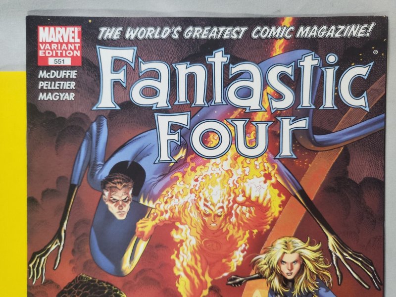 Fantastic Four #551 Art Adams 1:20 Variant 2008 Marvel Comics