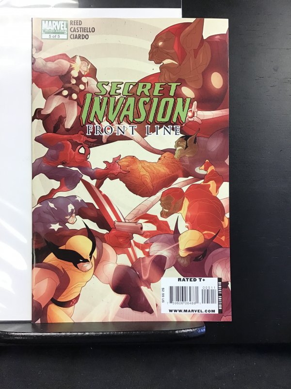 Secret Invasion: Front Line #5  (2009) (VF+)