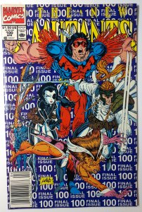 The New Mutants #100 (8.0-NS, 1991) 1st team app of X-Force