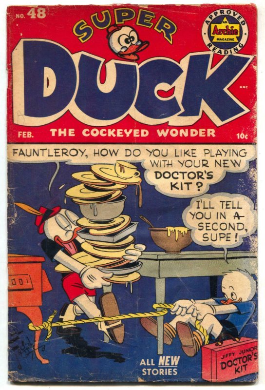 Super Duck #48 1952- Golden Age Archie Funny Animals- G