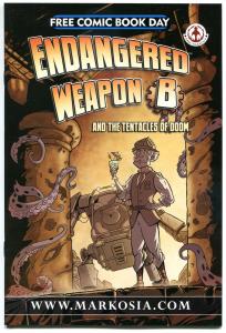 ENDANGERED WEAPON B, NM, Tentacles of Doom, FCBD, 2013, more items in store