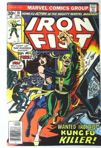 Iron Fist (1975 series)  #10, VF- (Actual scan)