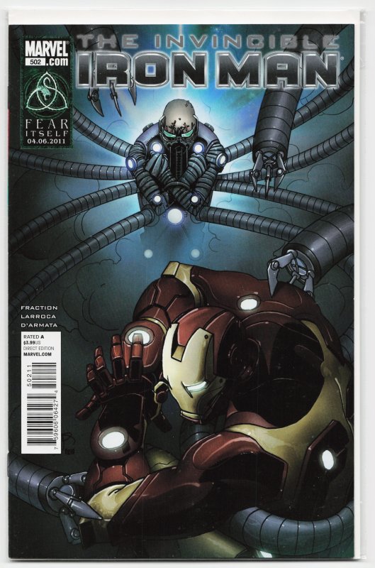 Invincible Iron Man #502 (2011) Iron Man