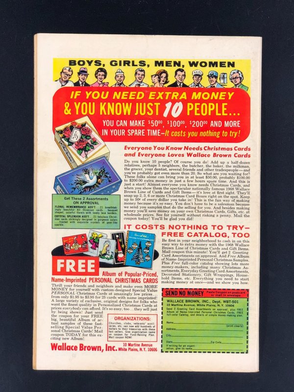 Daredevil #44 (1968) VG/FN Jester Appearance Steranko Cover