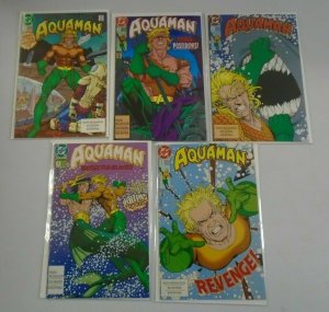 Aquaman 2nd series run:#1-10 8.0 VF (1991 & 92)