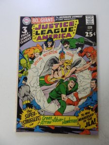 Justice League of America #67 (1968) FN- condition 1/2 spine split