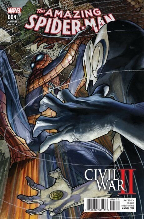 Civil War II Amazing Spider-Man #4 Cover B | NM | Marvel Comics 2016