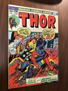 Thor #208 FN 1st App. Of The 4-D Man (Marvel 1973)
