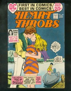 HEART THROBS #144 1972-BIKINI & SPEED BOAT COVER-DC LUV VG