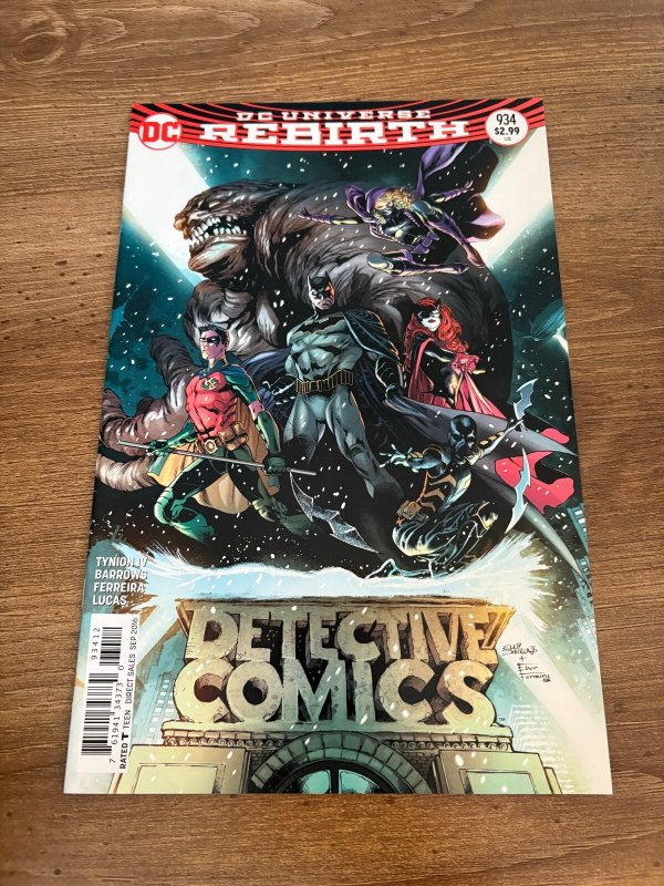 Detective Comics # 934 NM 2nd Print Variant Cover DC Comic Book Batman 8 J370