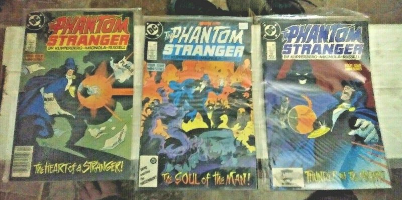 THE PHANTOM STRANGER # 1 2 3 1987 DC COMICS MINI SERIES