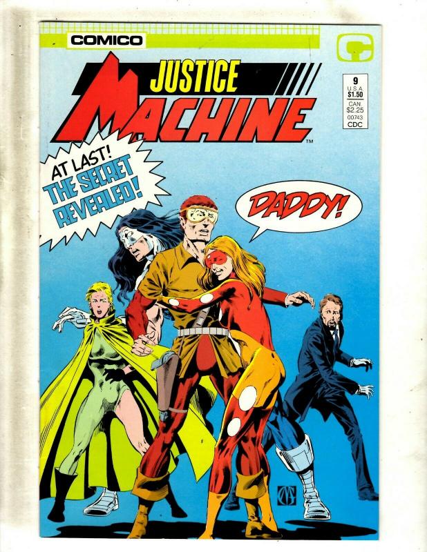 Lot of 11 Comics Justice Machine #9 13 14 15 16 17 18 20, Elementals #1 2 3 JF20