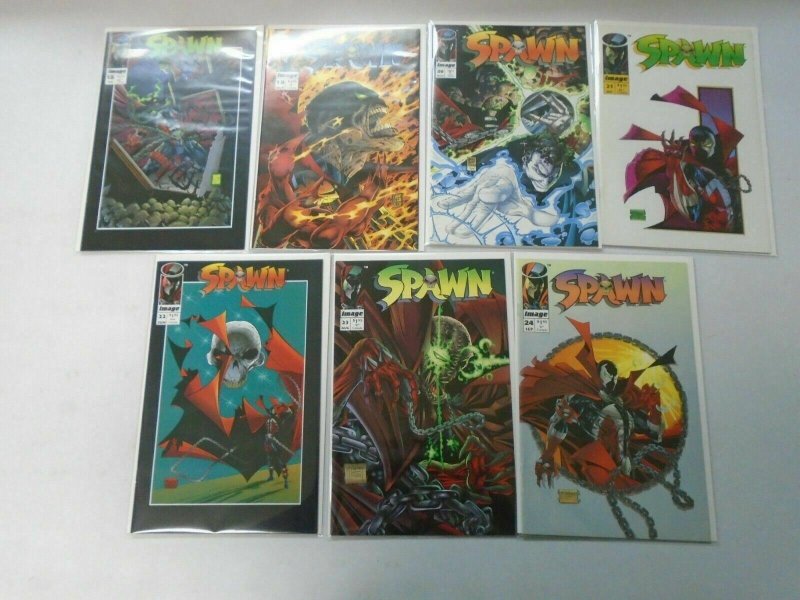 Spawn comic lot 15 different from #8-24 avg 8.0 VF (1993-94 Image)