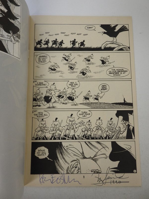 Usagi Yojimbo #10 (1988) VF Condition! Signed no cert