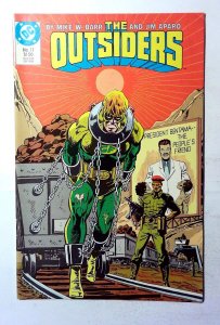 The Outsiders #11 (1986) DC Comics 1st Print Comic Book