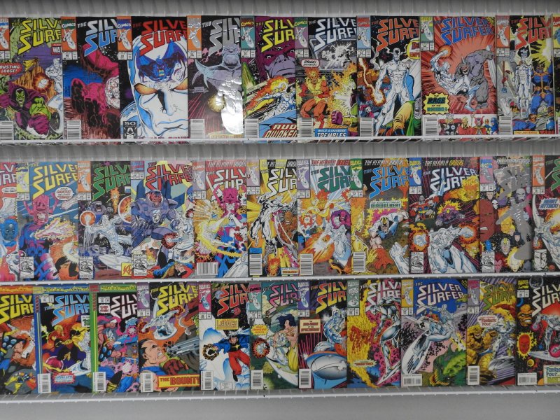 Silver Surfer (2nd Series) Complete Run 1-99! Avg FN Condition!