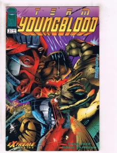 9 Team Youngblood Image Comic Books # 1 2 3 4 5 6 7 9 + Yearbook # 1 J122