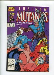 NEW MUTANTS #89 (9.2) IF A HERO SHOULD FALL 1990