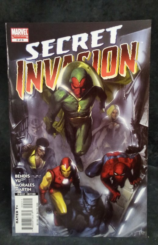 Secret Invasion #2 Gabriele Dell'Otto Cover (2008)