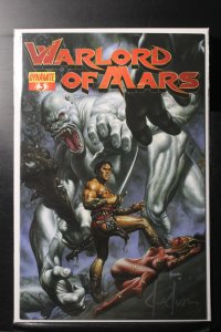 Warlord of Mars #3 Cover B - Joe Jusko (2010) *SIGNED