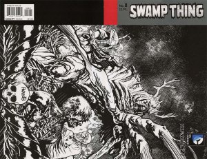 Swamp Thing (5th Series) #8A VF/NM ; DC | New 52 1:25 Variant B&W