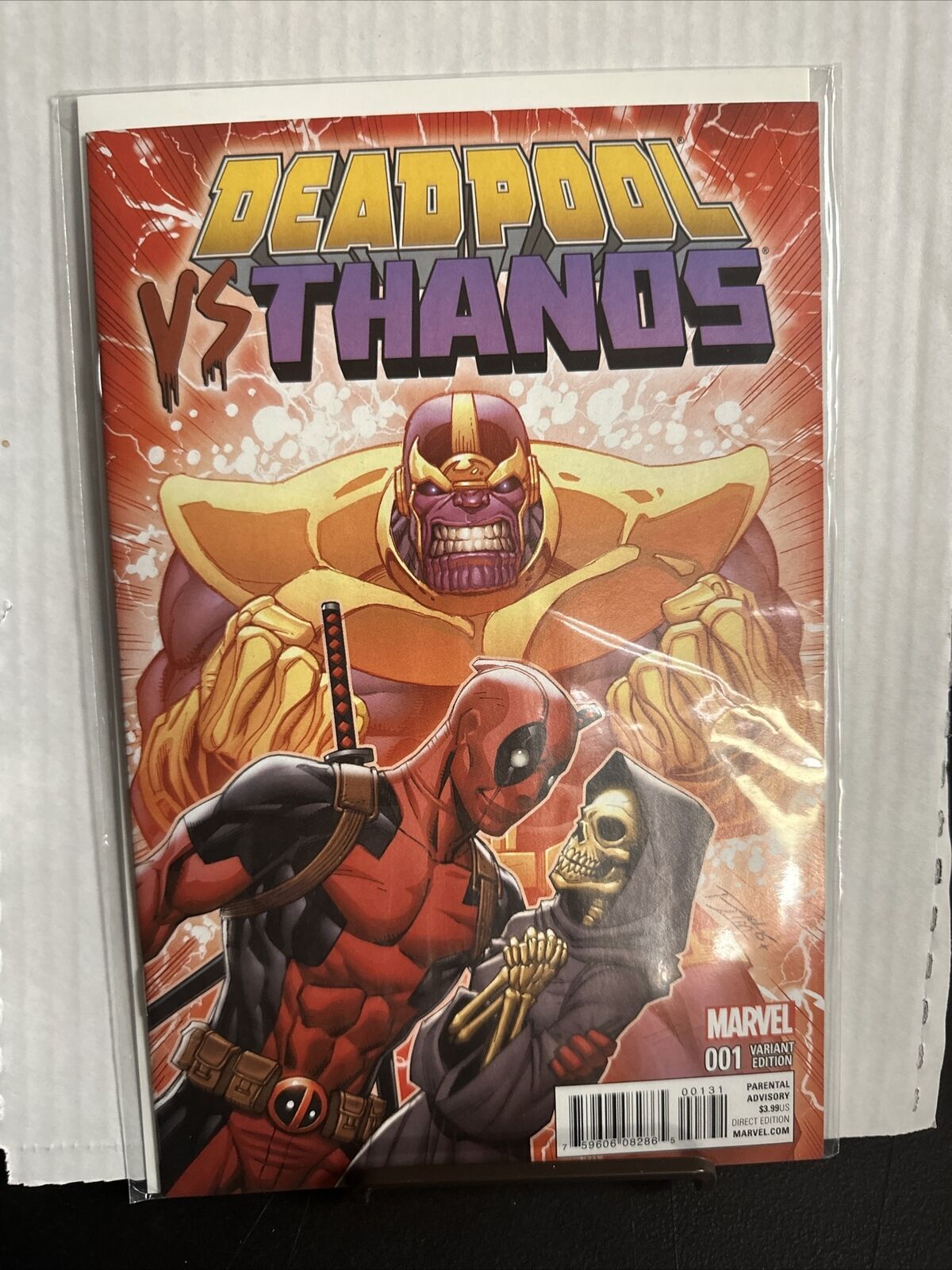 deadpool death thanos