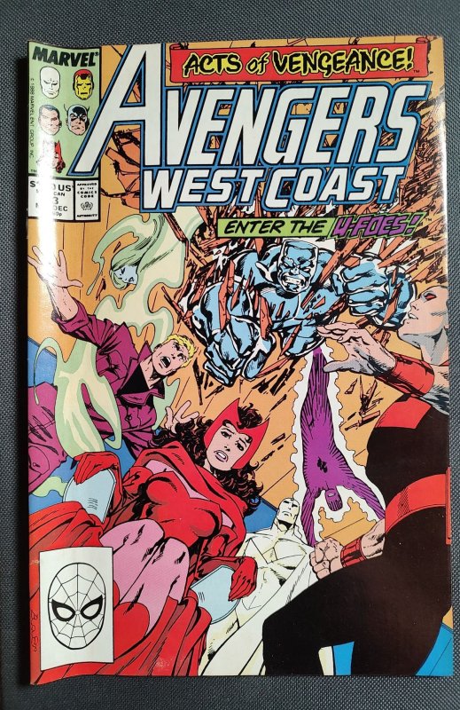 Avengers West Coast #53 (1989)