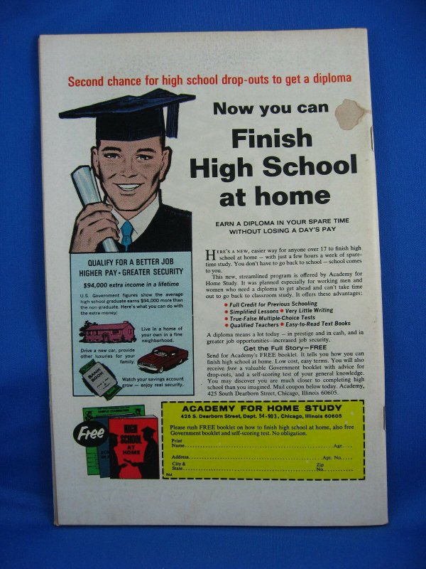 CHAMBER OF DARKNESS 6 F VF  1969