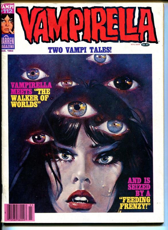 Vampirella #112 1983-Warren-eyeball cover-last Warren ssue-FN+