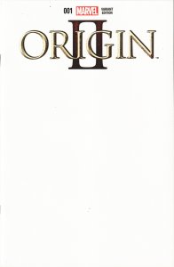 Origin II #1 Blank Cover (2014) Wolverine