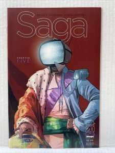 Saga #5 2nd Print VF+ Image Comics