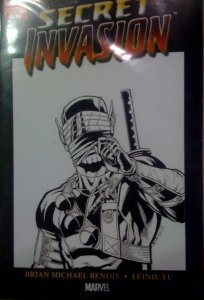ORIGINAL ROBERT ATKINS SNAKE EYES AS SKRULL ART SKETCH