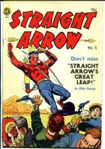 Straight Arrow #5 1950-ME-Fred Meagher-Indian stories-VF