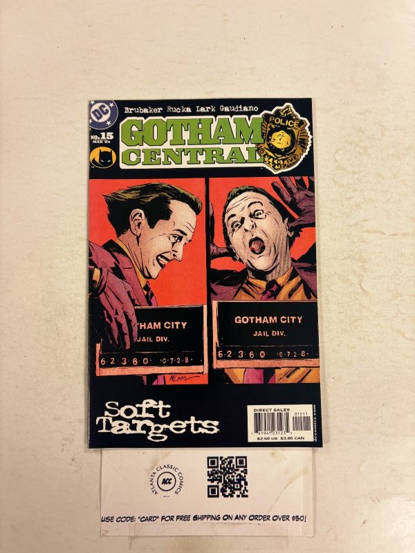 Gotham Central #15 NM DC Comic Books Batman Commissioner Gordon 23 HH93