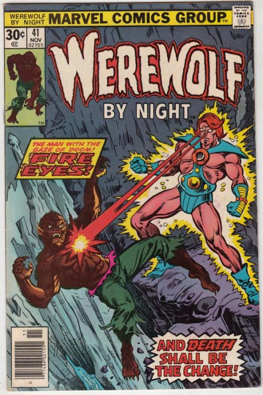 Werewolf by Night #41 (Nov-76) NM- High-Grade Werewolf