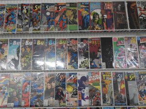 Huge Lot of 150+ Comics W/ Joker, Batman, & Superman Avg.  F+ Condition.