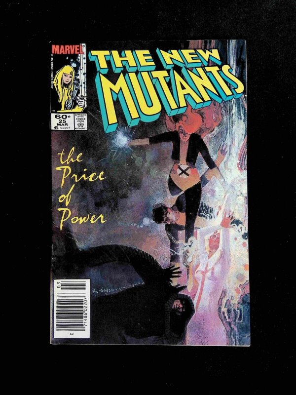 New Mutants #25  Marvel Comics 1985 VF Newsstand