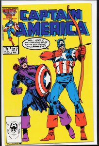 Captain America #317 (1986) Captain America