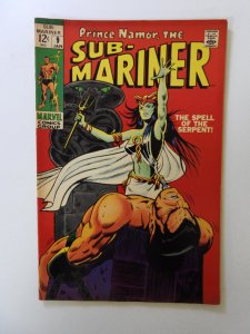 Sub-Mariner #9 (1969) FN condition